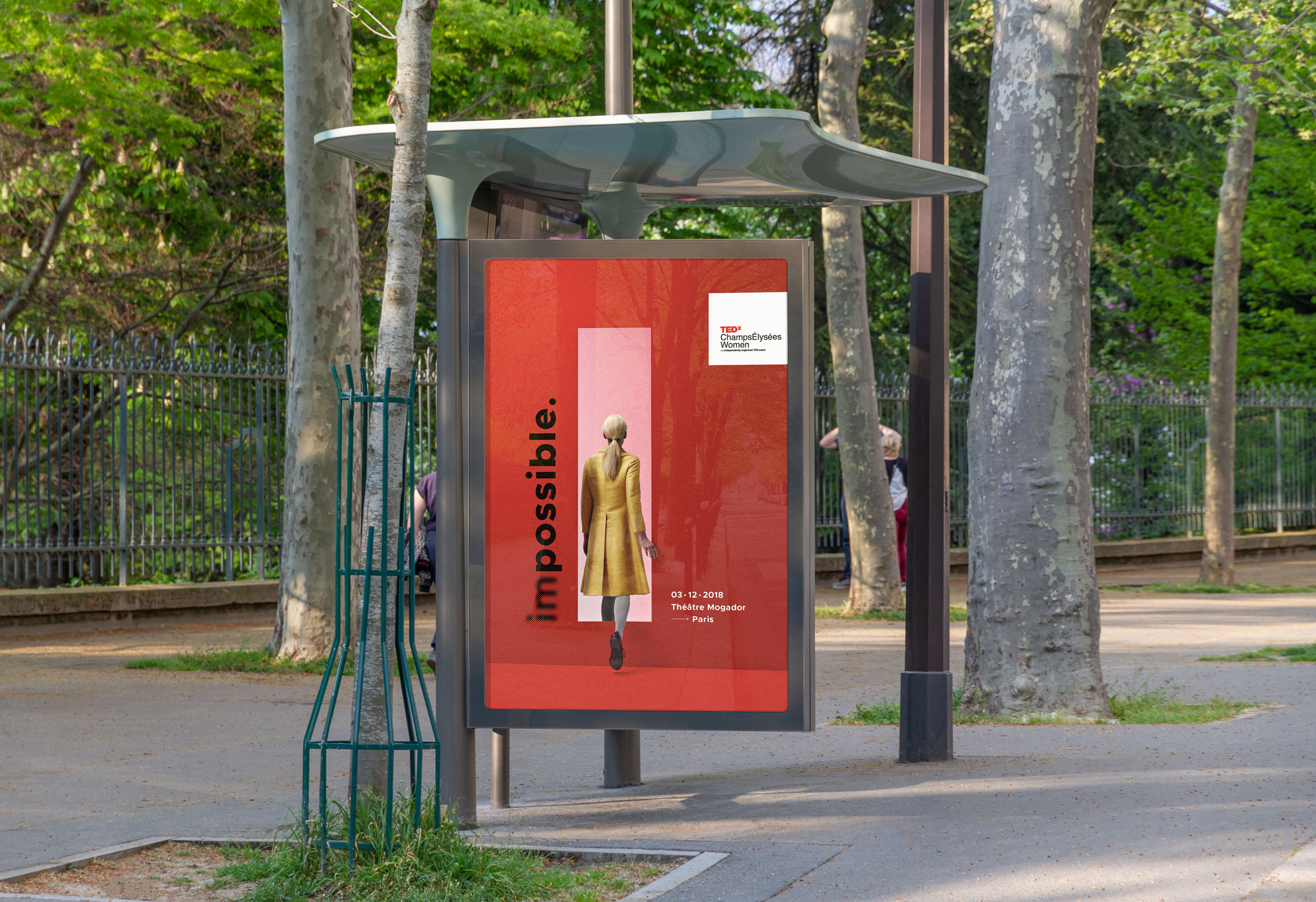 TEDxCEW Impossible poster in Paris