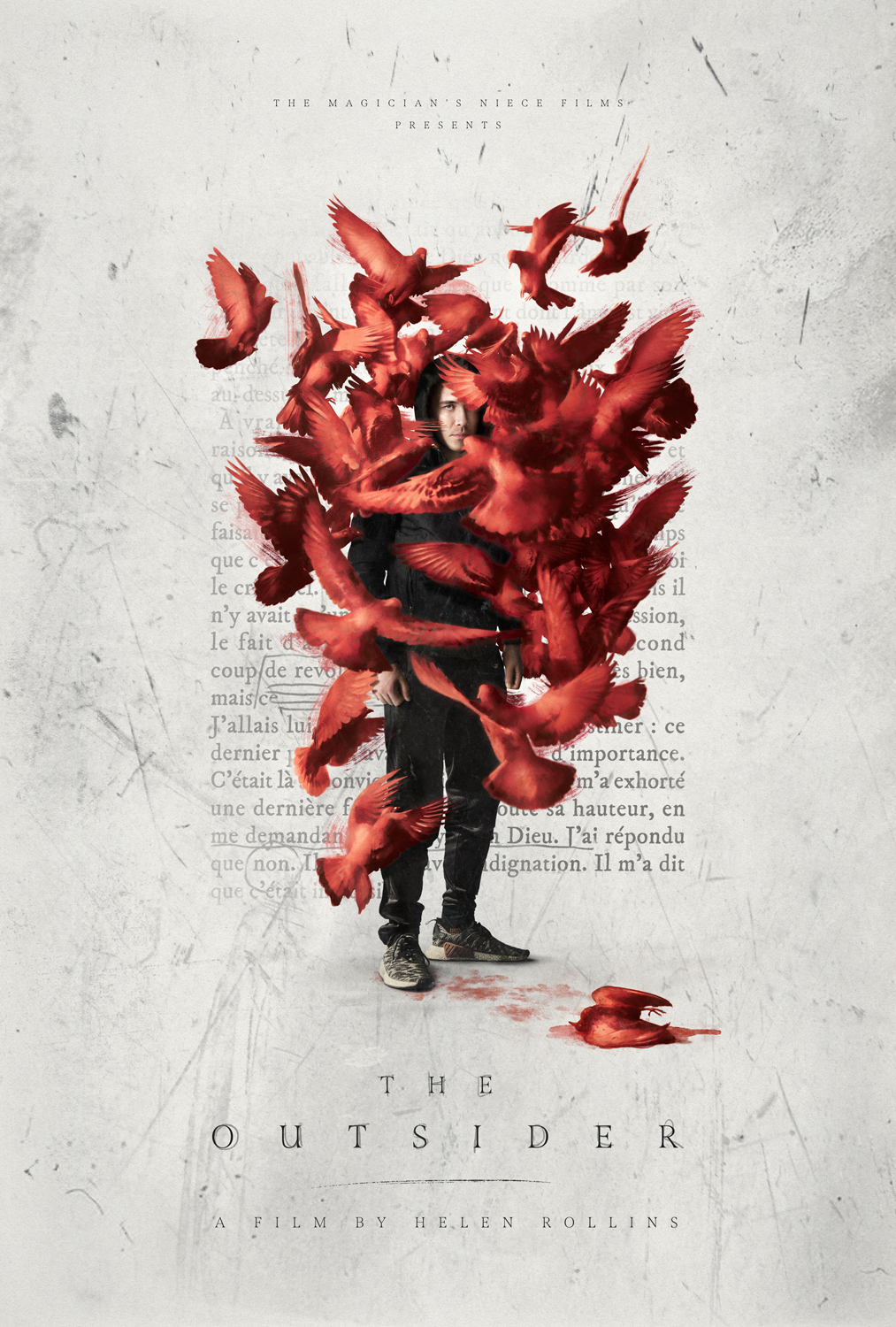 Célie Cadieux The Outsider official film poster art