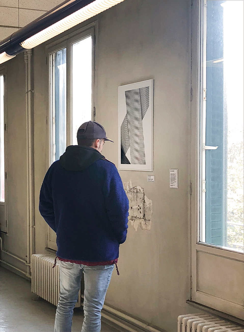 Rencontre by Célie Cadieux, a 50x70cm digital painting