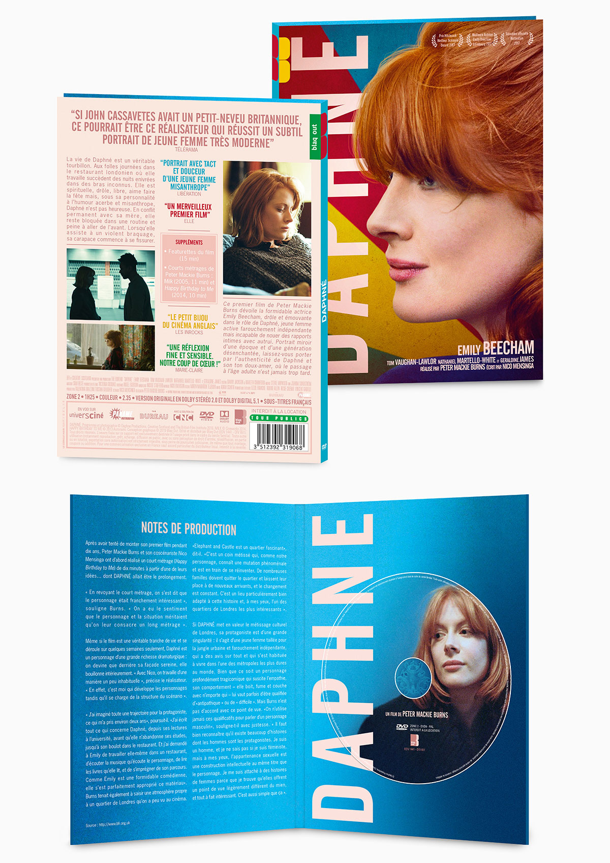 Célie Cadieux Daphne digipack