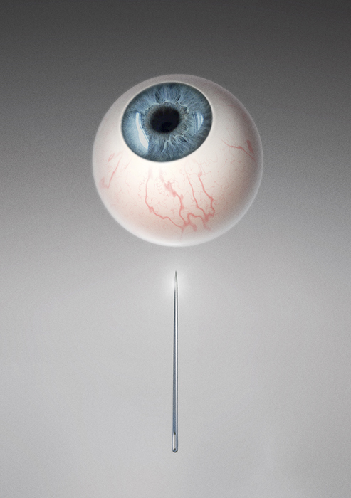 Célie Cadieux Eyeball poster