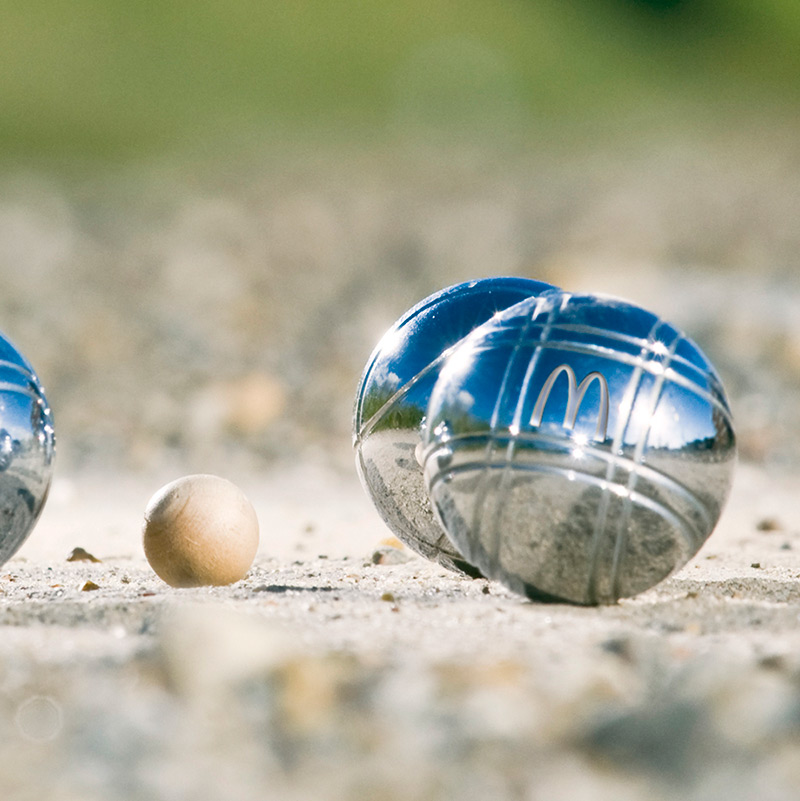 Célie Cadieux for McDonald's France, Pétanque