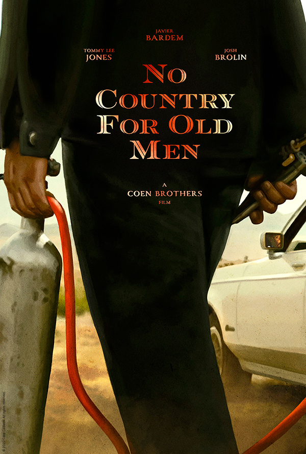 Célie Cadieux No Country for Old Men alternative poster