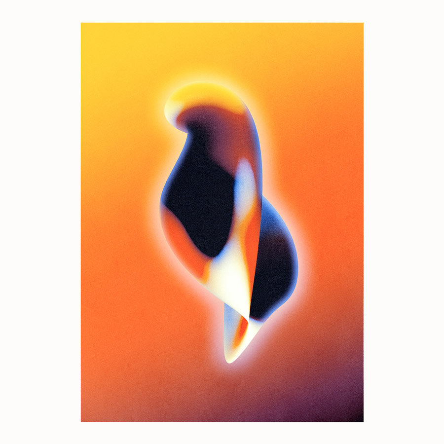 Overflow, digital painting created by Célie Cadieux