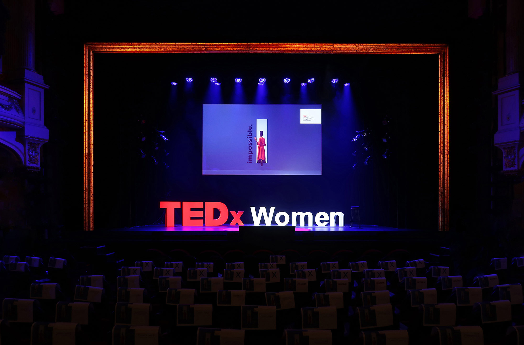 TEDxCEW Impossible stage presentation