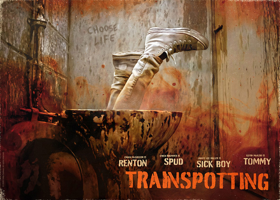 Célie Cadieux Trainspotting alternative movie poster details